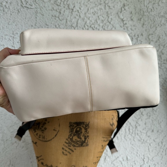 RARE DISNEY X COACH Charlie backpack large chalk white with Mickey Mouse - Picture 7 of 15